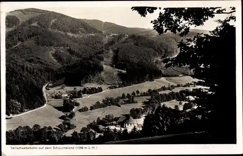 Ak Freiburg im Breisgau, Seilschwebebhan auf dem Schauinsland