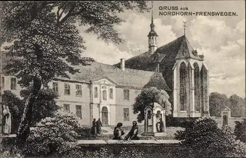 Ak Frenswegen Nordhorn in der Grafschaft Bentheim, Kloster Frenswegen