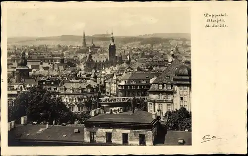 Ak Elberfeld Wuppertal, Stadtmitte