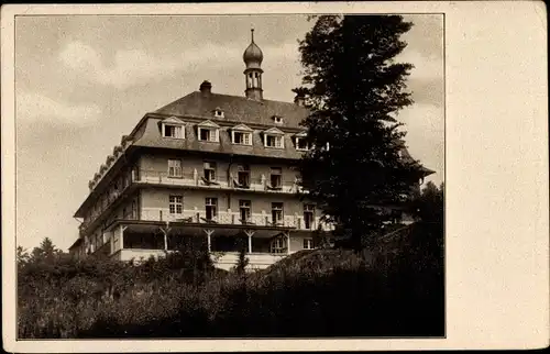 Ak Bühlerhöhe Bühl in Baden, Sanatorium Bühlerhöhe