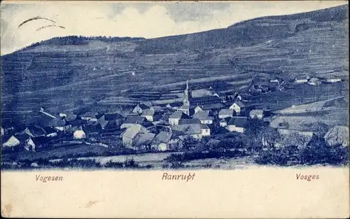 Ak Ranrupt Roggensbach Elsass Bas Rhin, Vogesen, Blick auf den Ort