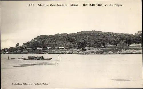 Ak Koulikoro Mali, Afrique Occidentale, Vu du Niger