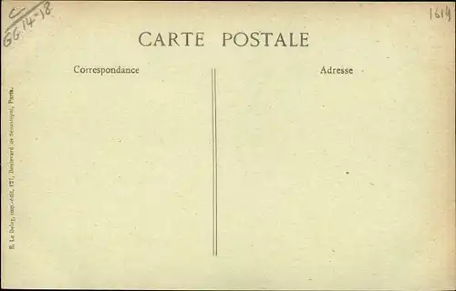 Ak Arrivée des Americains a Paris 4 Juillet 1917, Place de l'Hotel de Ville