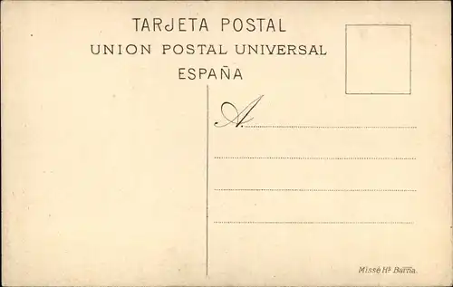 Ak Montserrat Katalonien, La Sta. Cueva