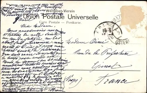 Ak Jerusalem Israel, Grabeskirche