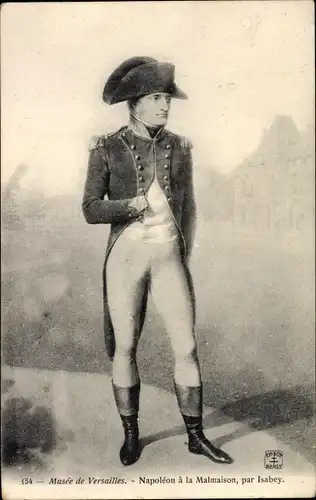 Künstler Ak Isabey, Napoleon a la Malmaison, Musee de Versailles