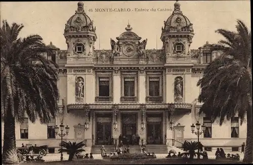 Ak Monte Carlo Monaco, Entree du Casino