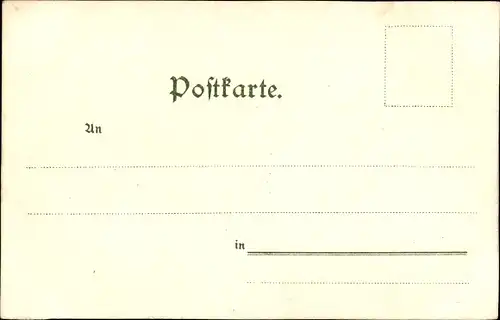 Litho Magdeburg, Stromelbe, Dom, Lastkähne