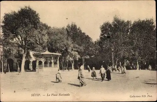 Ak Setif Algerien, La Place Nationale
