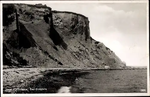 Ak Insel Hiddensee in der Ostsee, Der Enddorn, Küstenlandschaft