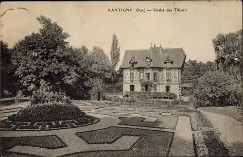 Ak Rantigny Oise, Chalet des Tilleuls