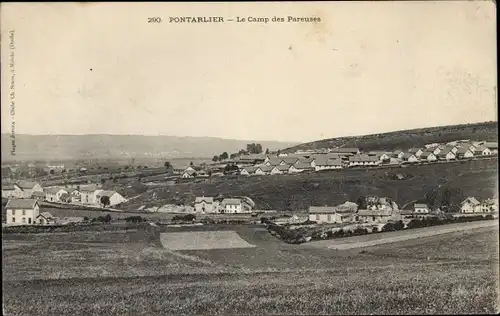 Ak Pontarlier Doubs, Le Camp des Pareuses