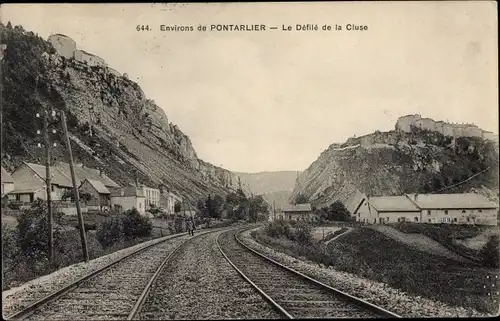 Ak Pontarlier Doubs, Le Defile de la Cluse