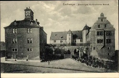 Ak Eschwege an der Werra Hessen, Ehemaliges Kurfürstliches Schloss