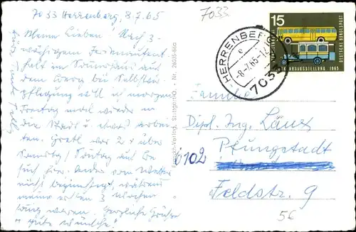 Ak Herrenberg in Württemberg, Freibad