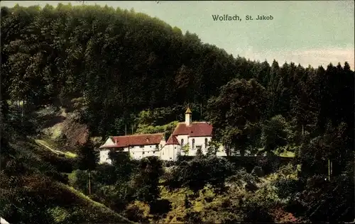 Ak Wolfach im Schwarzwald, St. Jakob