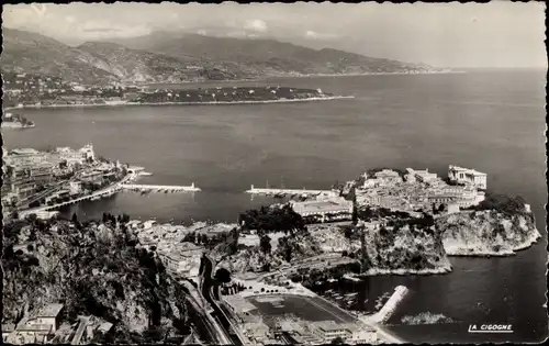 Ak Monaco, Principauté, Vue générale, Cap Martin, l'Italie