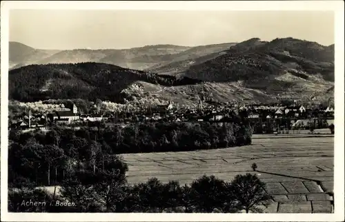 Ak Achern in Baden Schwarzwald, Gesamtansicht