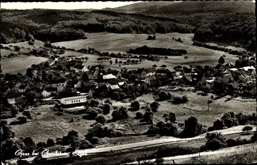 Ak Gerolstein in der Eifel, Luftbild vom Ort