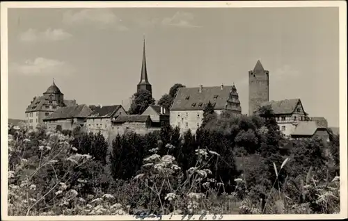 Foto Ak Schlitz in Hessen, Burgberg und Schloss