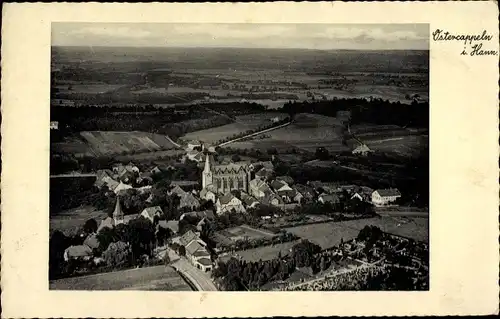 Ak Ostercappeln in Niedersachsen, Luftbild vom Ort