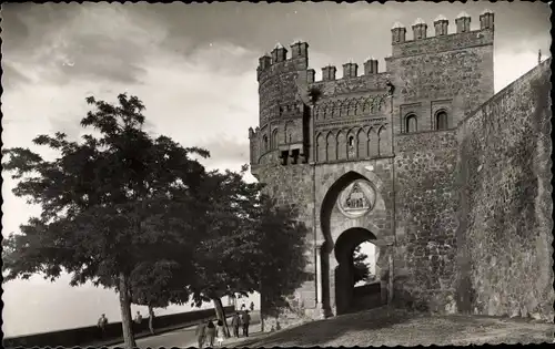 Ak Toledo Kastilien La Mancha Spanien, Puerta del Sol