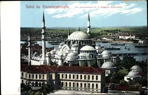 Ak Konstantinopel Istanbul Türkei, Mosquee Suleymanie