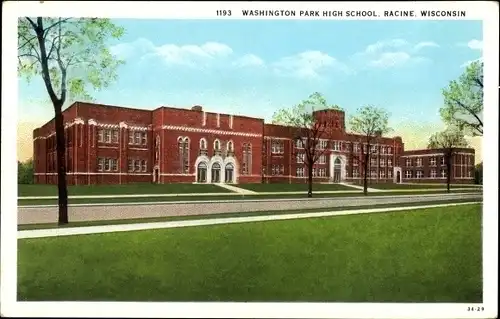 Ak Racine Wisconsin USA, Washington Park High School