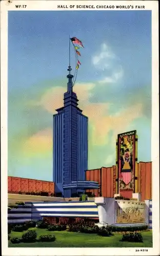 Ak Chicago Illinois USA, Hall of Science