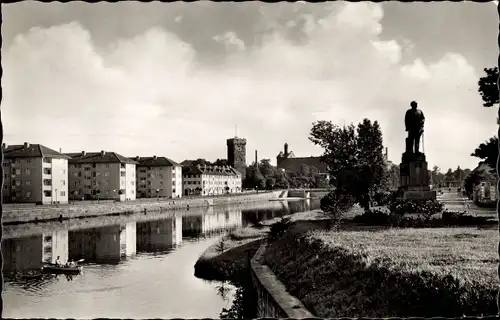 Ak Heilbronn am Neckar, Neckarpartie