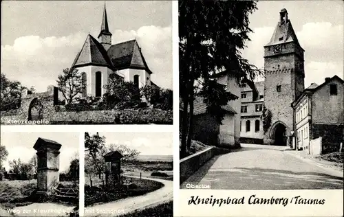 Ak Camberg Taunus, Kreuzkapelle, Obertor, Stationen