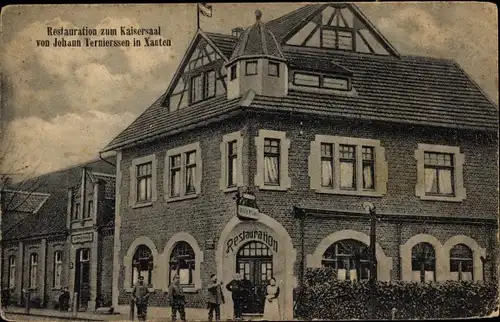 Ak Xanten am Niederrhein, Restauration zum Kaisersaal