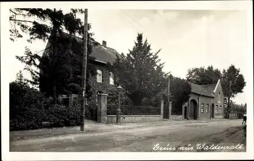 Foto Ak Waldenrath Heinsberg im Rheinland, Straßenpartie im Ort