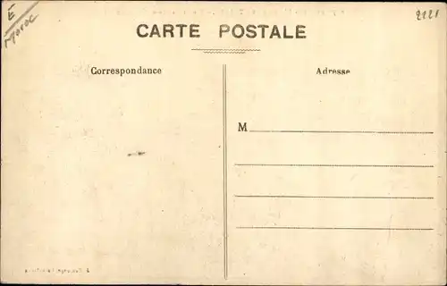 Ak Marokko, Campagne du Maroc 1907 1911, Bandit Marocain fait prisonnier