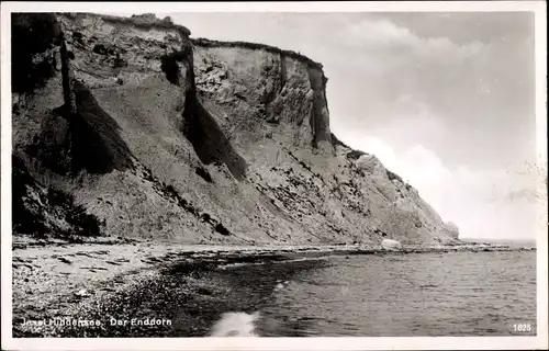 Ak Insel Hiddensee in der Ostsee, Der Enddorn, Küstenlandschaft