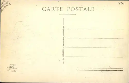 Ak Ribeauvillé Rappoltsweiler Elsass Haut Rhin, Chateau d'Ulrisbourg, Ulrichsburg