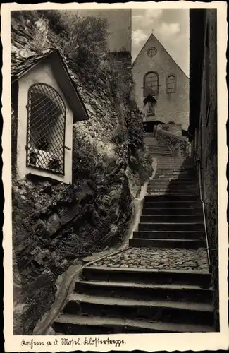 Ak Cochem an der Mosel, Klostertreppe