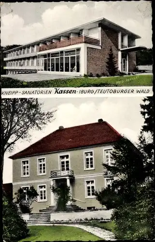 Ak Bad Iburg am Teutoburger Wald, Kneipp-Sanatorien Kassen, Hausansicht