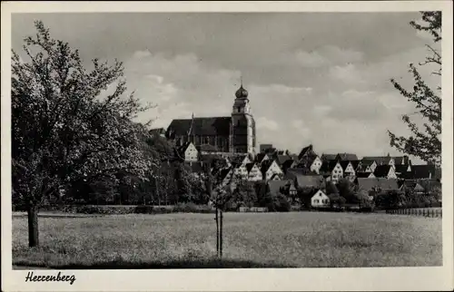 Ak Herrenberg in Württemberg, Teilansicht