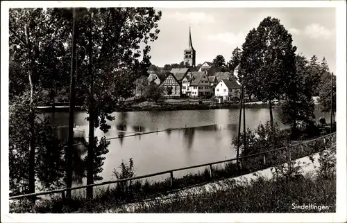 Ak Sindelfingen in Württemberg, Teilansicht