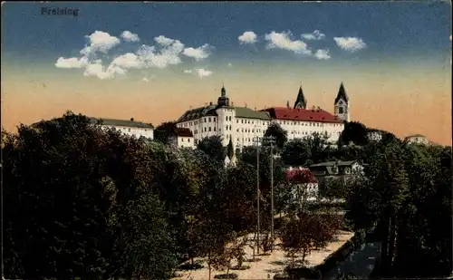 Ak Freising in Oberbayern, Domberg u. Umgebung