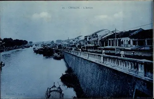 Ak Cholon Vietnam, L'Arroyo, Ortsansicht