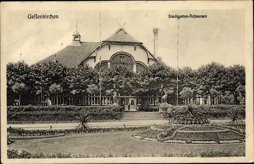 Ak Gelsenkirchen im Ruhrgebiet, Stadtgarten Restaurant