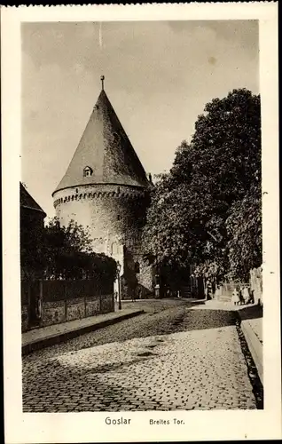 Ak Goslar am Harz, Breites Tor