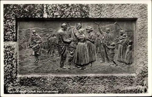 Ak Gutach im Breisgau Schwarzwald, Kriegerdenkmal