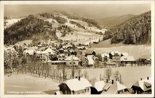 Ak Todtmoos im Schwarzwald, Ort im Winter