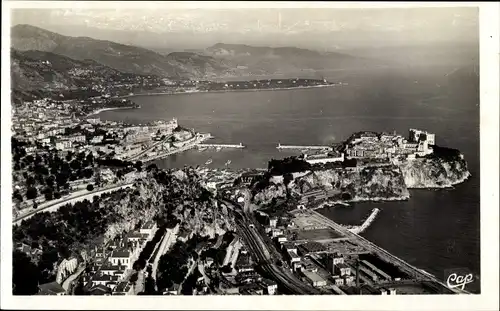 Ak Monte Carlo Monaco, Cap Martin et Fronitère Italienne