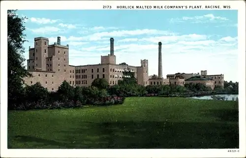 Ak Racine Wisconsin USA, Horlick Malted Milk Company's Plant