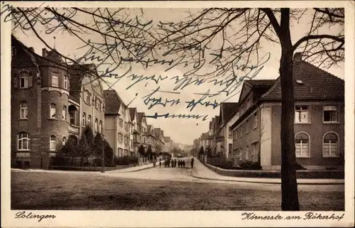 Ak Solingen in Nordrhein Westfalen, Körnerstraße am Rökerhof