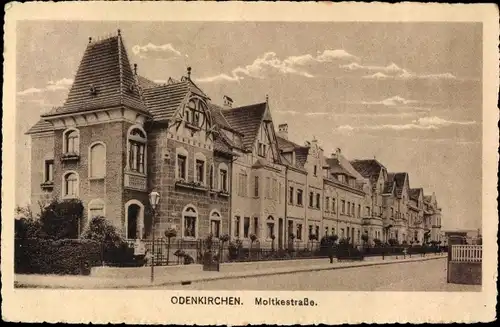 Ak Odenkirchen Mönchengladbach am Niederrhein, Moltkestraße
